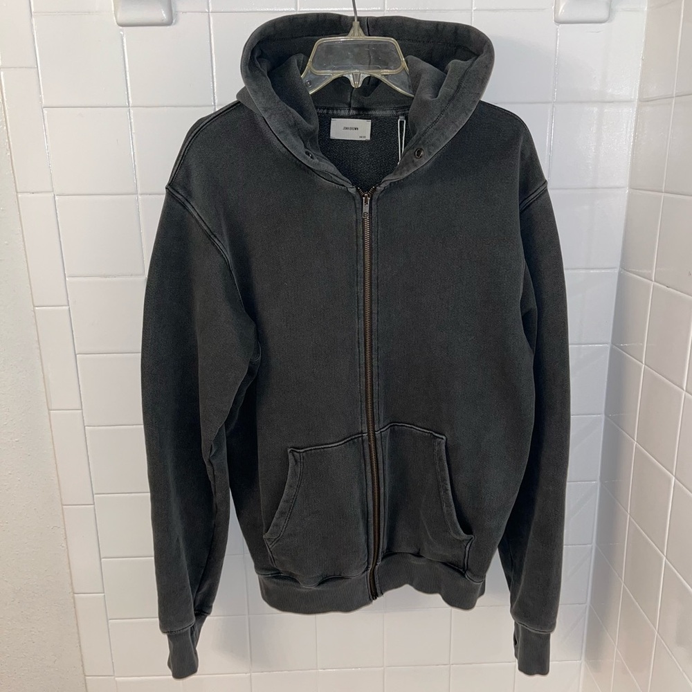 NWT! Joah Brown Empire Zip Hoodie - Picture 5 of 14